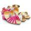 Kids Salsa Satin Ballroom Tango Latin Square Dance Shoes Plus Size Children Latin Dancing Shoes 24-40 Three Colors