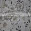 Simple curtain design baby room floral printed linen mixed curtain fabric