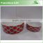wholesale ceramic dog bowl with decal finish