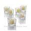 Cube Clear Glass Votive Candle Holder