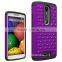 Exquisite PC Silicone Combo Heavy Duty Armor for Motorola MOTO X3 Phone Case