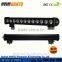high quality led light bar spot beam 12W led work light arch bent 200W led light bar