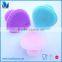 Custom soft silicone facial brush