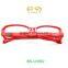Plastics red Reading glasses made in china
