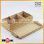 PLAIN WOOD - WOODEN BOX FOR 2 SETS OF PLAYING CARDS DECOUPAGE
