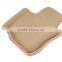 Comfortable Polyester car mats with colorful edge
