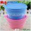 Storage Bowl For Camping Collapsible Bowl With Lid Silicone Bowl