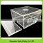 acrylic routing block stand CNC machined and polished acrylic with precision CNC service