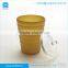 Gold Brass Acrylic Water Tumbler, Barware Mugs, Drinkware Cups