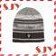 Acrylic Men's Fashion Colorful Stripes Knitted Beanie Cap Hat