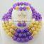 Popular beads Jewelry set, Crystal Necklace And Earring jewelry Sets