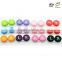 "L"and "R" colorful contact lens pp case with tweezers