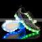 2016 The Latest High Quality Leather Shoe LED Light Up Shoes