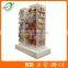 Cube Wood Grain Display Shelf with Hook