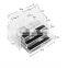 Clear Cosmetic Organizer Acrylic Makeup Case Jewelry Display Box Storage Drawers
