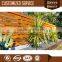 heat treated garden fence
