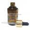 Classic Gift Packaging Travel Use Amber PET Dropper Bottle