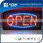 China 2016 flashing Full Color Tube Chip Color xxx bus video led open sign made in china