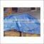 All purpose waterproof blue PE tarpaulin with aluminium eyelet