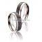 His and Her Matching Simple Eternal Wedding Band Stainless Steel Couples Jewelry Titanium Couples Wedding Ring Set