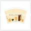 cheap price paper cup fan with custom logo