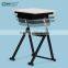 Jiangsu Pengcheng Steel Frame Sit to Stand Height Adjustable Folding School Desk