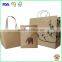 Printed Brown Kraft paper gift bag, Eco-friendly paper Bag