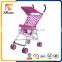 2016 china plastic spray baby pram with freely wheels and footrest
