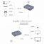 20km 1080p hdmi to fiber optic converter PW-DT200 with IR extender