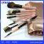 Bamboo brush, wooden brush, make up brush set, different types of makeup brushes