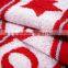 Hot selling custom design 100% cotton jacquard terry sport towels