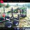 Best Quality Log grabber,timber trailer with crane, atv timber trailer for sale