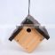 FSCHandmade Eco-friendly small wood wren traditional hanging bird house