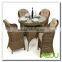 Audu San Francisco Patio Outdoor Garden Rattan Dining Set