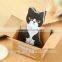 Promotional Creative Lovely Cat Adhesive Sticky Notes Memo Pad