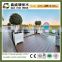 Outdoor walkway solid WPC decking anti-uv terrace wpc composite flooring