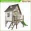 Wooden movable playhouse for children