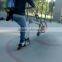 Newest Model Four wheel Roller Skating Shoes bike Folding Four wheel Skating Bike with Roller Skating Shoes For Adult