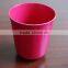 Cheaper and high quality eco friendly bio bamboo fiber flower pots