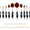 professional 10pcs makeup brush good quality makeup brush set toothbrush cosmetic brushes mermaid multipurpose brush