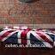2016 Hot Sell High Quality Europe Vintage Style Living Room Chesterfeild UK Flag Fabric Sofa