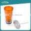 Toprank Best Seller Custom Wholesale Slushy Wizard Slushy Mug Slushy Magic Cup Round Plastic Cup With Led Light