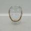 High quality glass vase / clean glass vase / glass vase