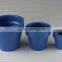 4 inch Ceramic small flower pot with colors
