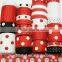 Profession manufacture magnetic organzy custom printed ribbon