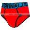 Custom Print European Boys Tight Underwewar With Jaquard Waistband