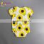 Top Selling Summer Bodysuits For Baby Girls,Girls Rompers With Flower Printed