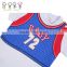 Wholesale Short Sleeve Blue White Graphic Letters Printing Sport Baby Custom Baby Romper Bodysuit Clothes