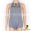 HYB180 Yihong Clothing New Design Soft Cotton Grey Stitching Baby One Piece Romper