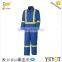 anti oil anti static fire retardant reflective safety coverall